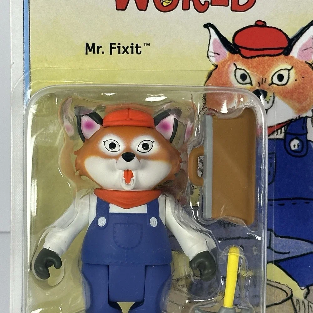 Richard Scarry Busy World Mr. Fixit Super7 ReAction Figure New Sealed